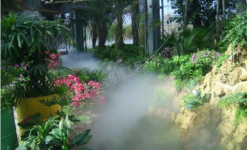 植物園噴淋、造景